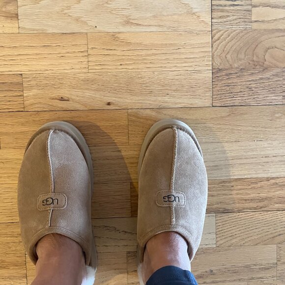 NIB UGG DISCOQUETTE SLIDE SLIPPER CHESTNUT SIZE 8 - Picture 8 of 11